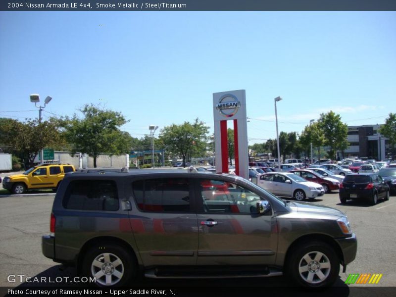 Smoke Metallic / Steel/Titanium 2004 Nissan Armada LE 4x4