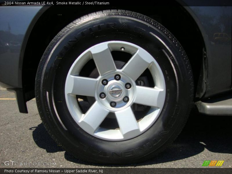 Smoke Metallic / Steel/Titanium 2004 Nissan Armada LE 4x4