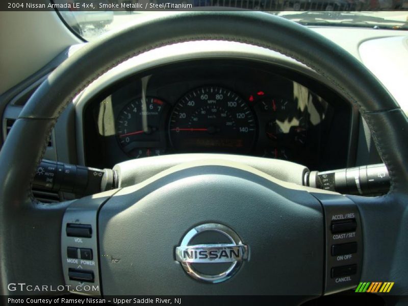 Smoke Metallic / Steel/Titanium 2004 Nissan Armada LE 4x4