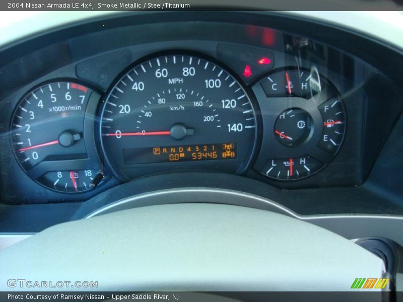 Smoke Metallic / Steel/Titanium 2004 Nissan Armada LE 4x4