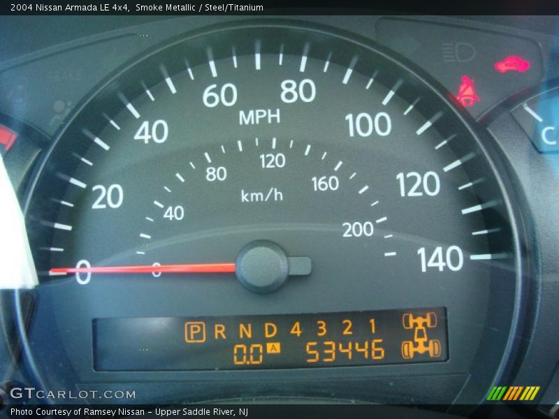 Smoke Metallic / Steel/Titanium 2004 Nissan Armada LE 4x4