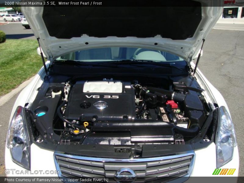 Winter Frost Pearl / Frost 2008 Nissan Maxima 3.5 SE