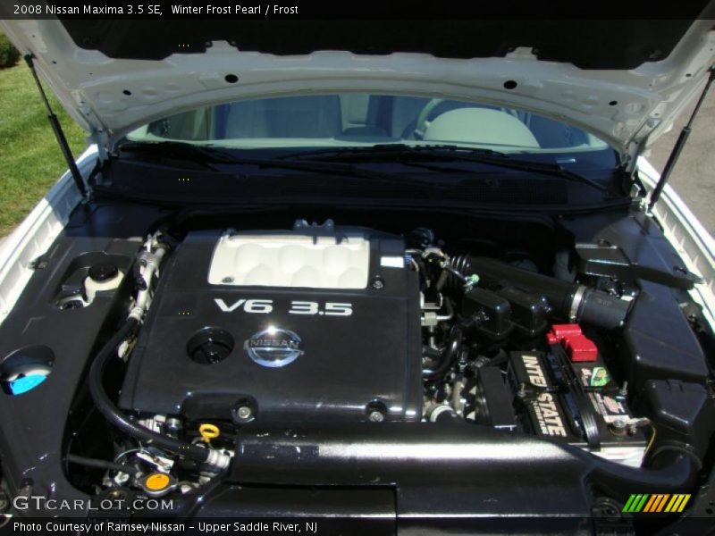 Winter Frost Pearl / Frost 2008 Nissan Maxima 3.5 SE