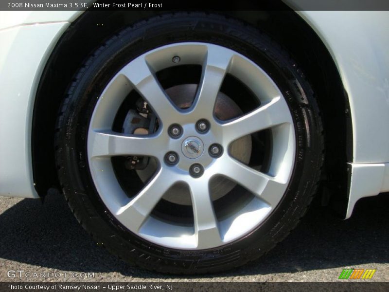 Winter Frost Pearl / Frost 2008 Nissan Maxima 3.5 SE