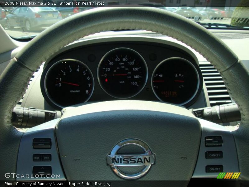 Winter Frost Pearl / Frost 2008 Nissan Maxima 3.5 SE