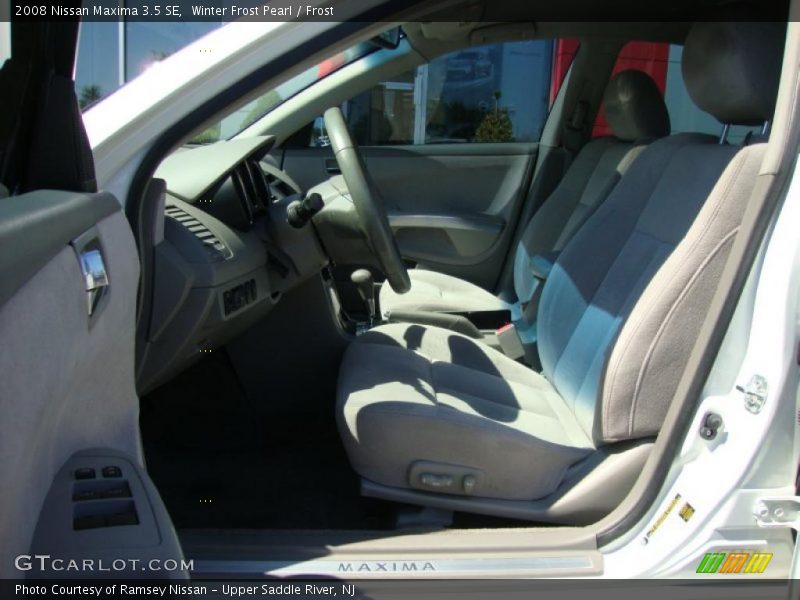Winter Frost Pearl / Frost 2008 Nissan Maxima 3.5 SE