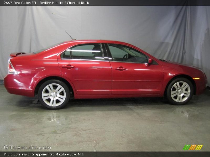 Redfire Metallic / Charcoal Black 2007 Ford Fusion SEL