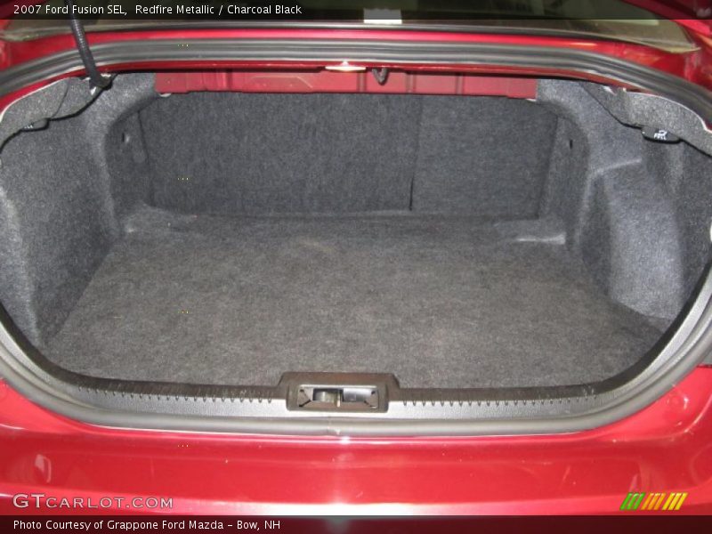 Redfire Metallic / Charcoal Black 2007 Ford Fusion SEL