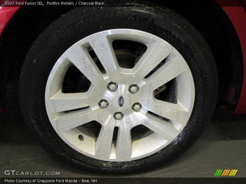 Redfire Metallic / Charcoal Black 2007 Ford Fusion SEL