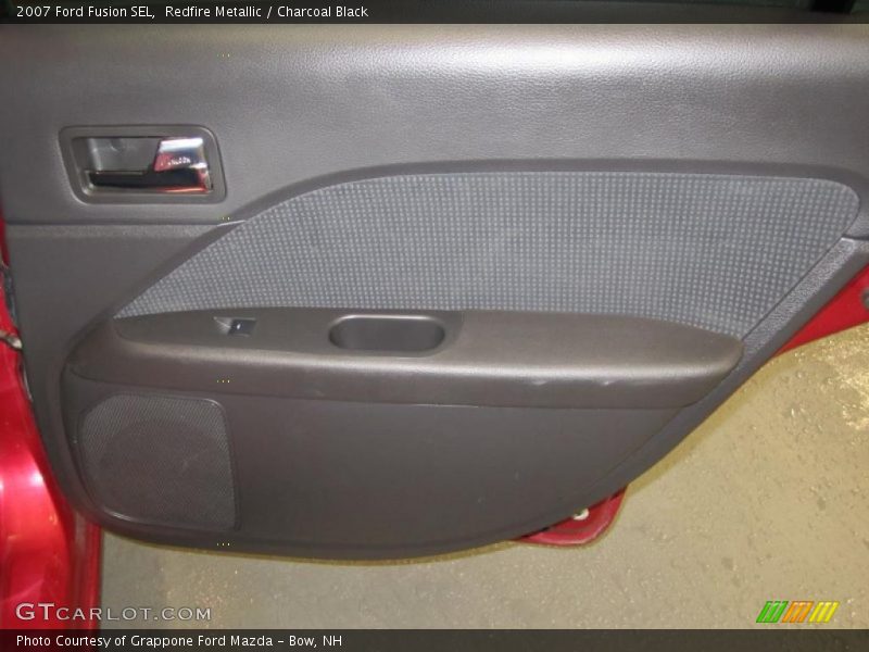 Redfire Metallic / Charcoal Black 2007 Ford Fusion SEL