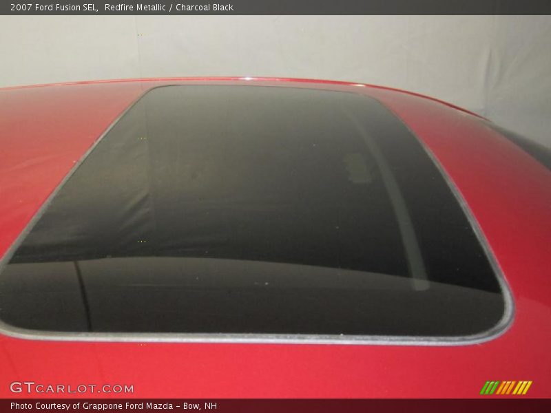 Redfire Metallic / Charcoal Black 2007 Ford Fusion SEL