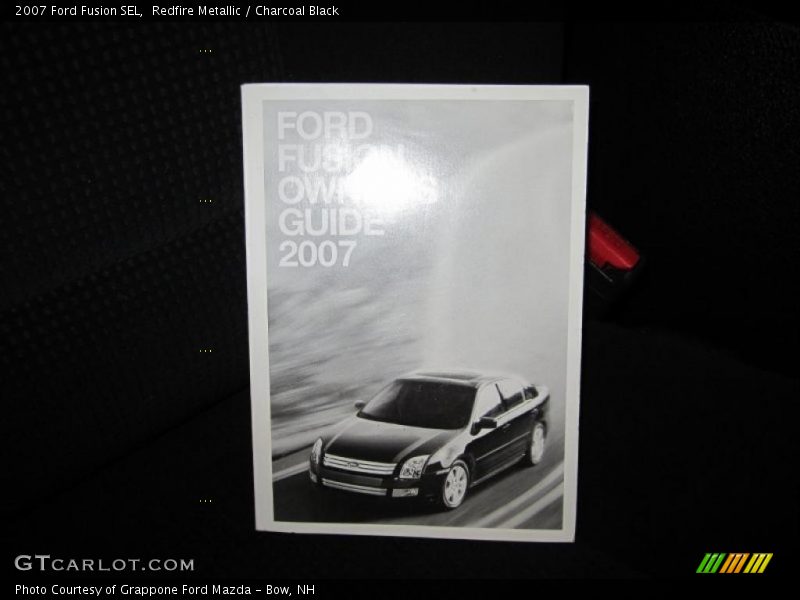 Redfire Metallic / Charcoal Black 2007 Ford Fusion SEL