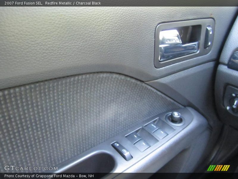 Redfire Metallic / Charcoal Black 2007 Ford Fusion SEL