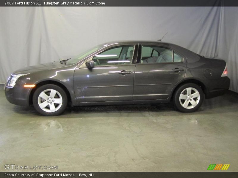 Tungsten Grey Metallic / Light Stone 2007 Ford Fusion SE