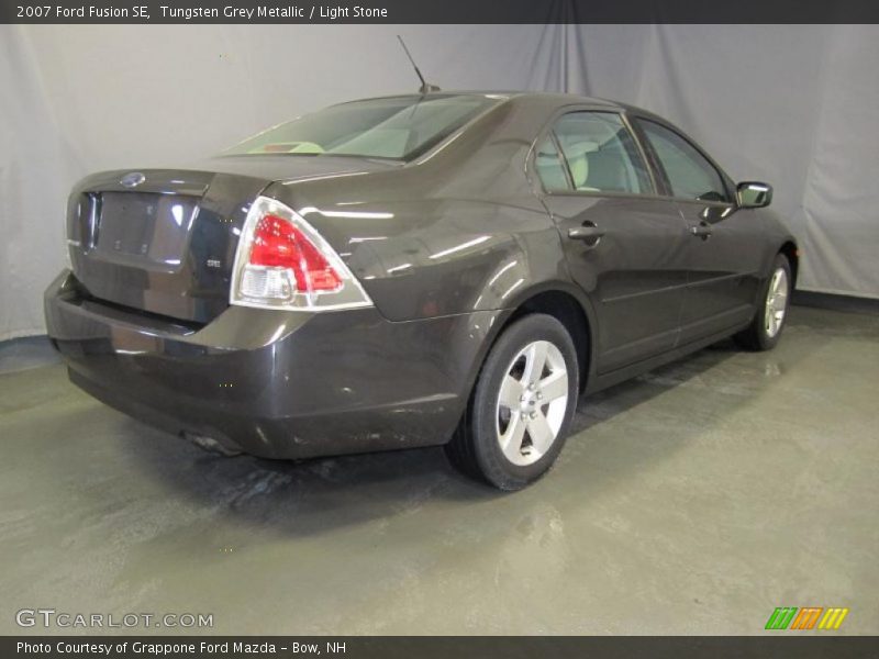 Tungsten Grey Metallic / Light Stone 2007 Ford Fusion SE