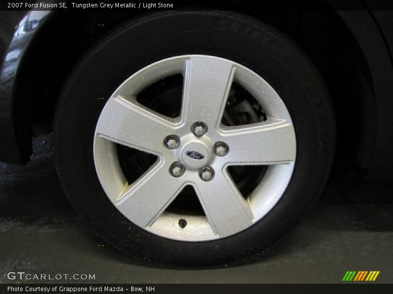Tungsten Grey Metallic / Light Stone 2007 Ford Fusion SE