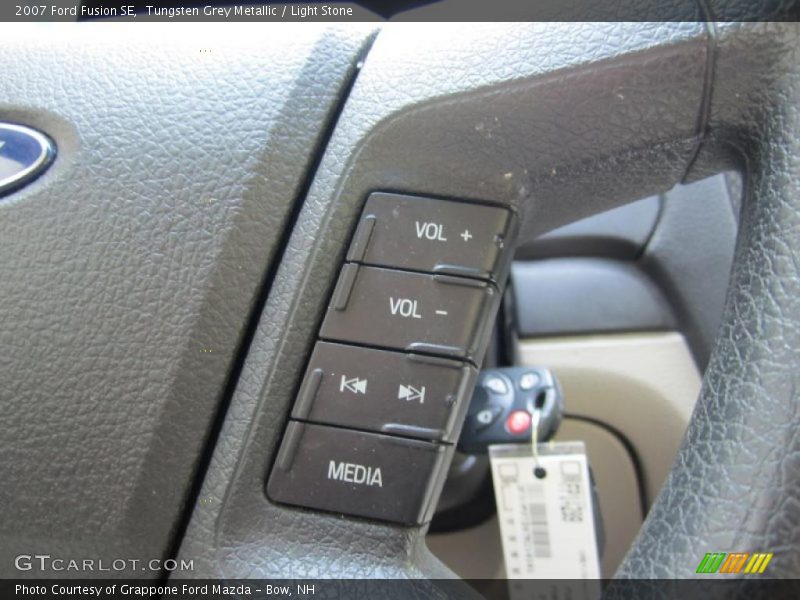 Tungsten Grey Metallic / Light Stone 2007 Ford Fusion SE