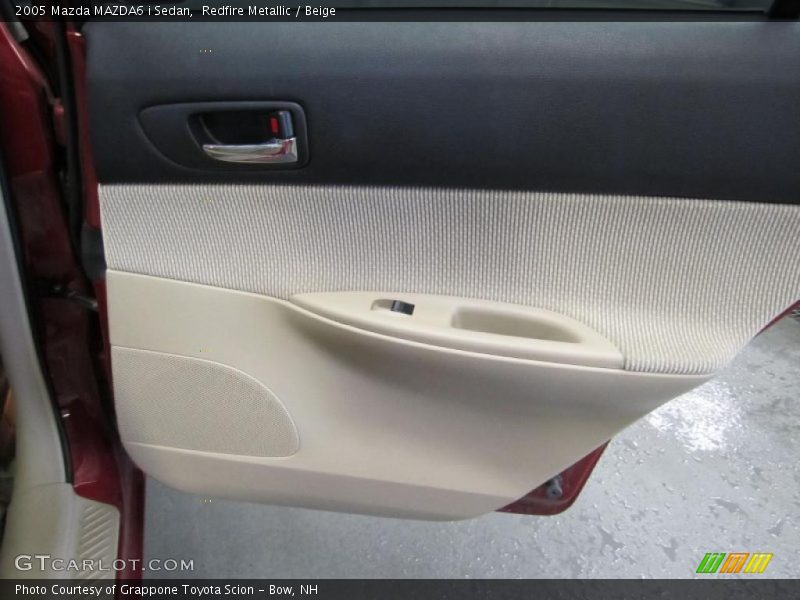 Redfire Metallic / Beige 2005 Mazda MAZDA6 i Sedan