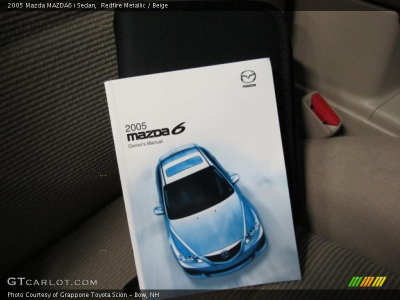 Redfire Metallic / Beige 2005 Mazda MAZDA6 i Sedan