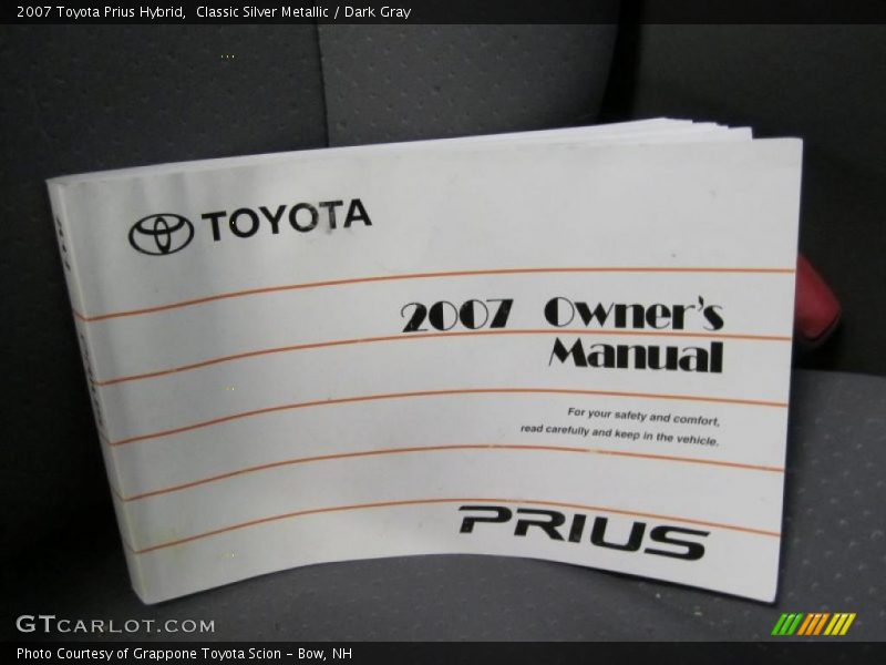 Classic Silver Metallic / Dark Gray 2007 Toyota Prius Hybrid