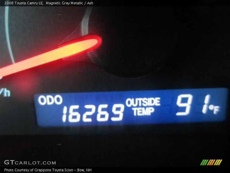 Magnetic Gray Metallic / Ash 2008 Toyota Camry LE