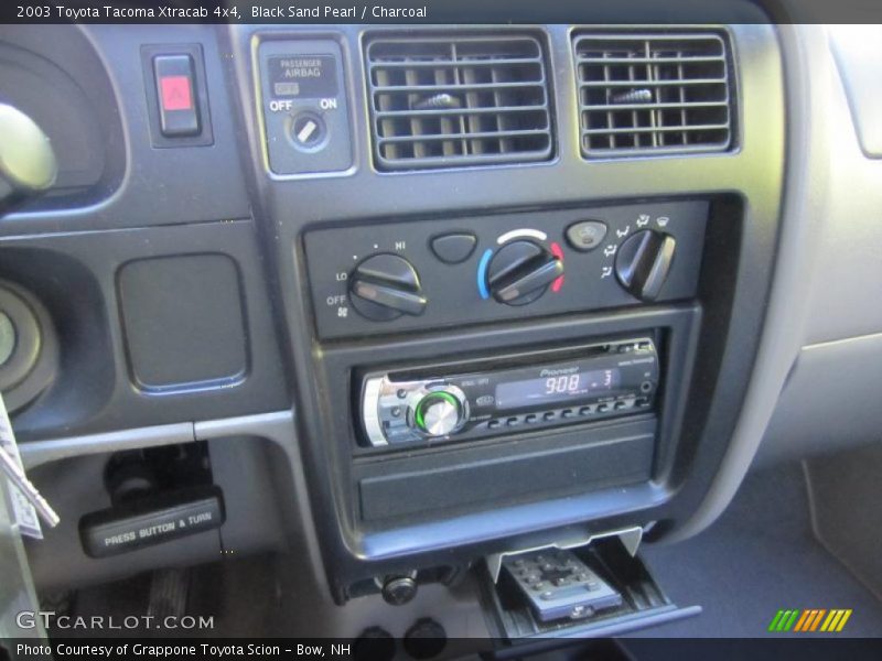 Black Sand Pearl / Charcoal 2003 Toyota Tacoma Xtracab 4x4