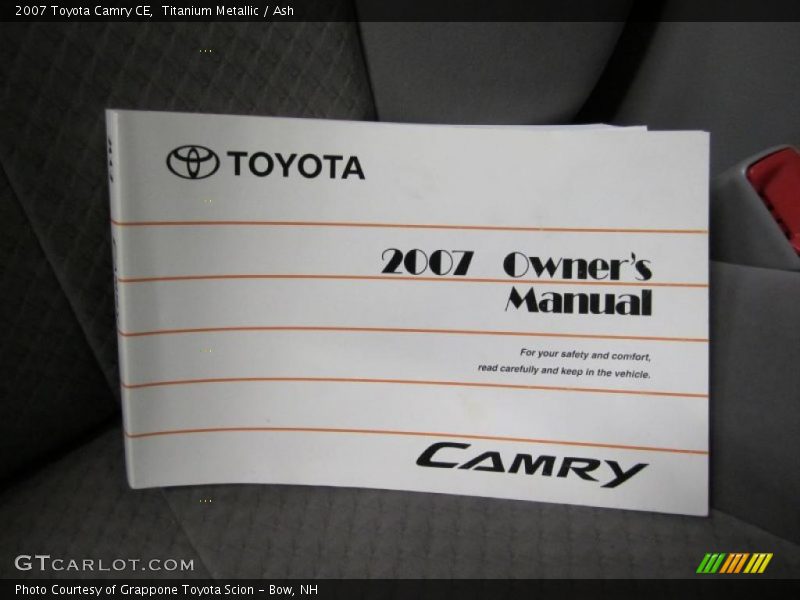Titanium Metallic / Ash 2007 Toyota Camry CE