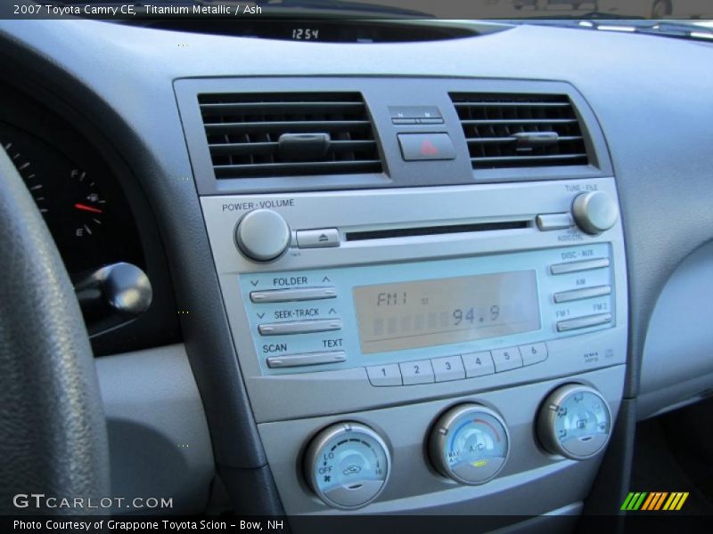 Titanium Metallic / Ash 2007 Toyota Camry CE