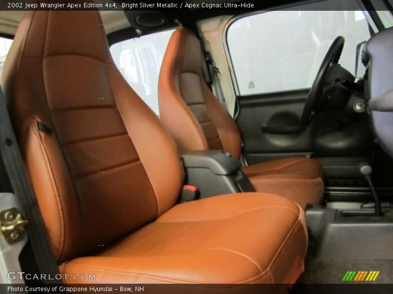 Front Seat of 2002 Wrangler Apex Edition 4x4