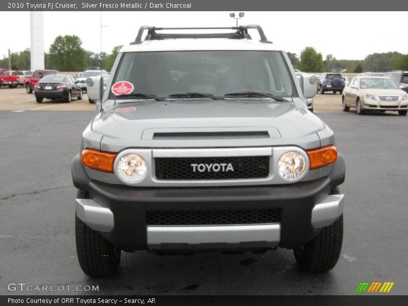 Silver Fresco Metallic / Dark Charcoal 2010 Toyota FJ Cruiser