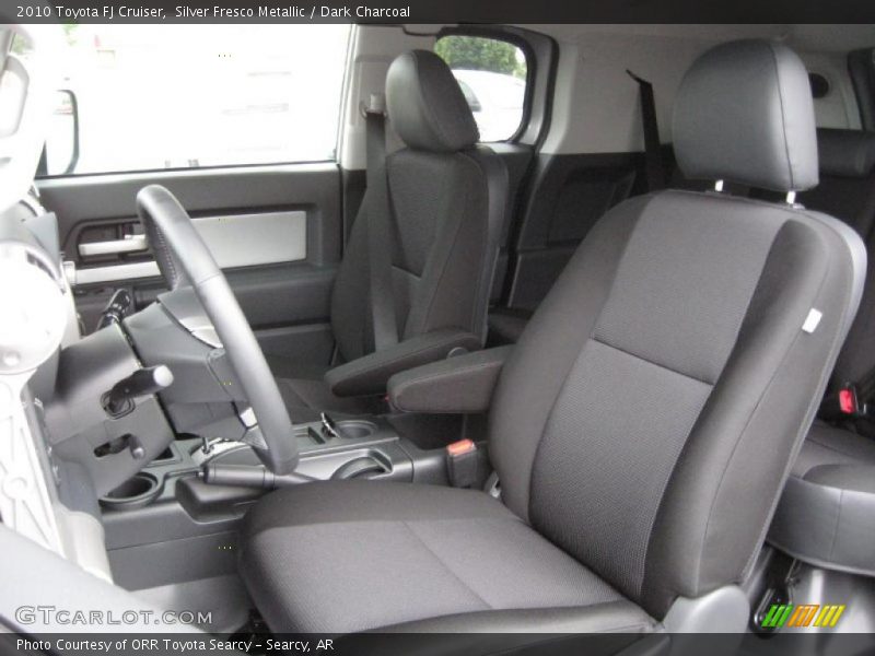 Silver Fresco Metallic / Dark Charcoal 2010 Toyota FJ Cruiser