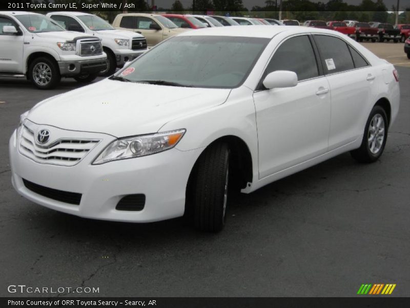 Super White / Ash 2011 Toyota Camry LE