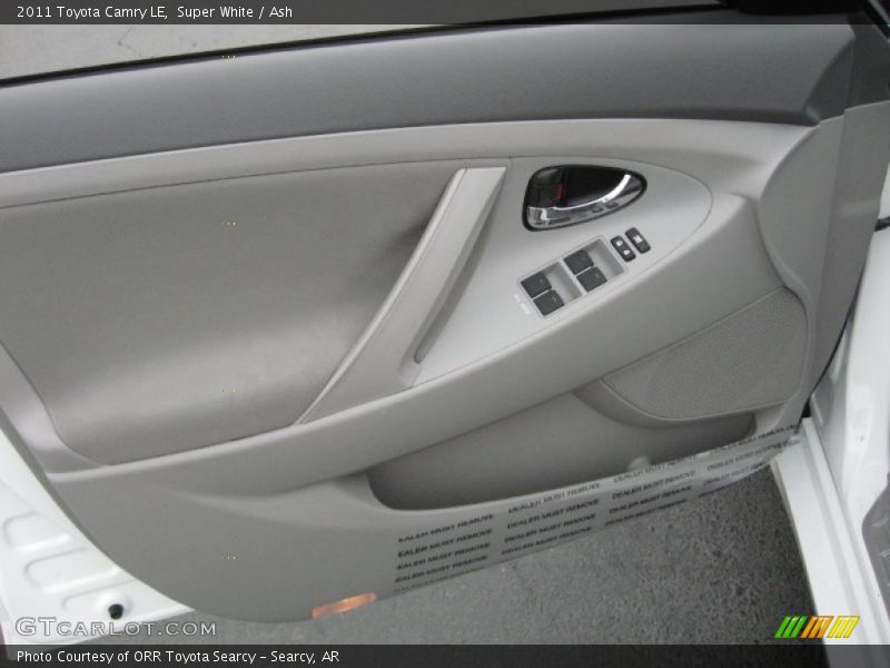Super White / Ash 2011 Toyota Camry LE
