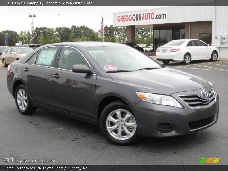 Magnetic Gray Metallic / Ash 2011 Toyota Camry LE