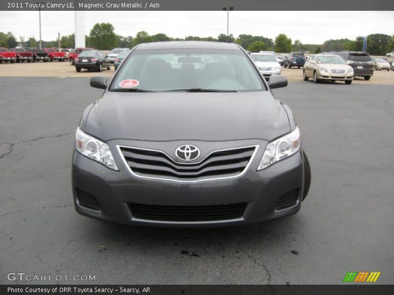 Magnetic Gray Metallic / Ash 2011 Toyota Camry LE