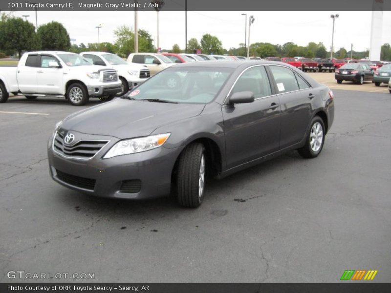 Magnetic Gray Metallic / Ash 2011 Toyota Camry LE