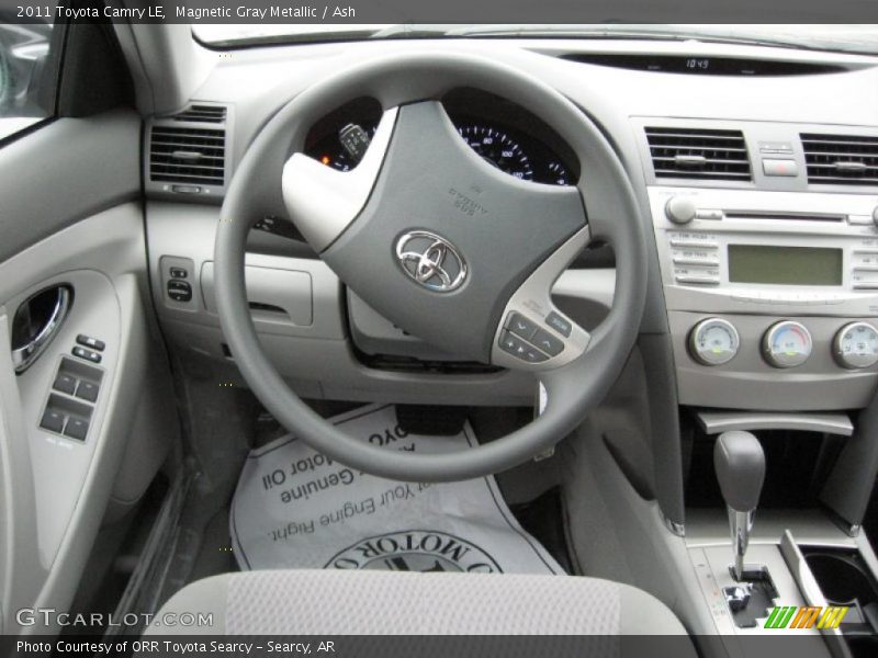 Magnetic Gray Metallic / Ash 2011 Toyota Camry LE