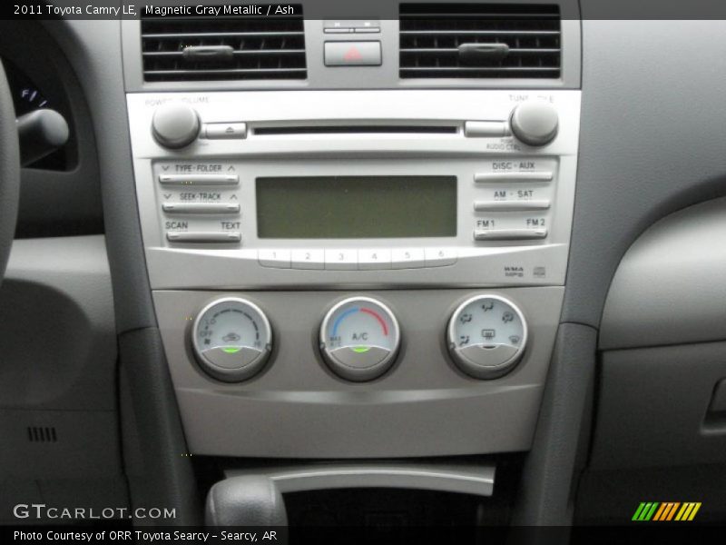 Magnetic Gray Metallic / Ash 2011 Toyota Camry LE