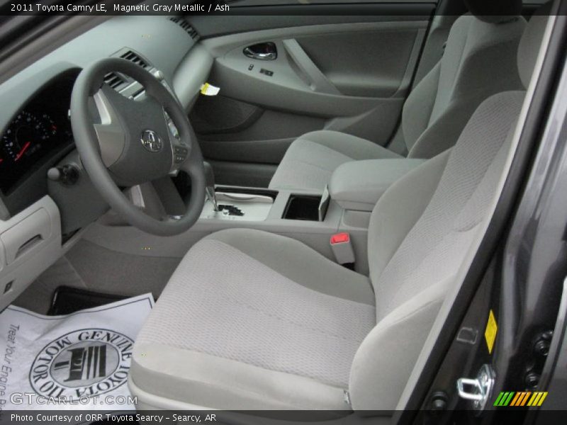 Magnetic Gray Metallic / Ash 2011 Toyota Camry LE