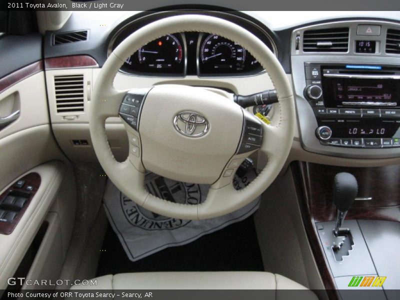 Black / Light Gray 2011 Toyota Avalon