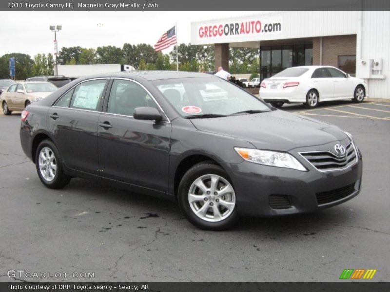 Magnetic Gray Metallic / Ash 2011 Toyota Camry LE