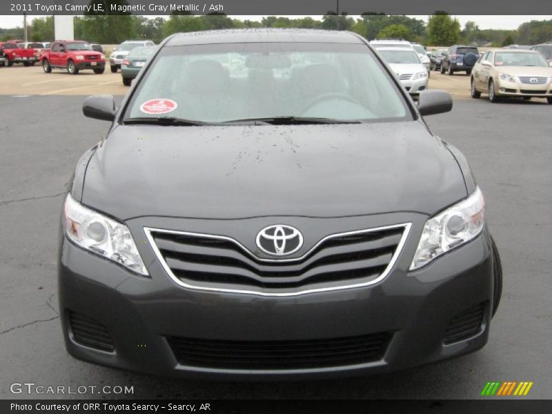 Magnetic Gray Metallic / Ash 2011 Toyota Camry LE