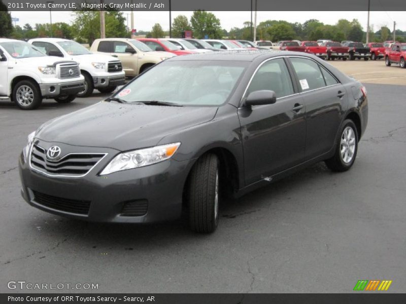 Magnetic Gray Metallic / Ash 2011 Toyota Camry LE