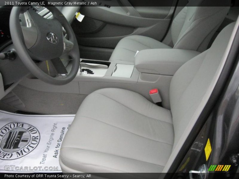 Magnetic Gray Metallic / Ash 2011 Toyota Camry LE