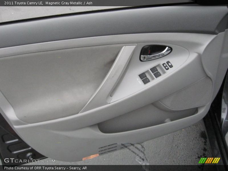 Magnetic Gray Metallic / Ash 2011 Toyota Camry LE