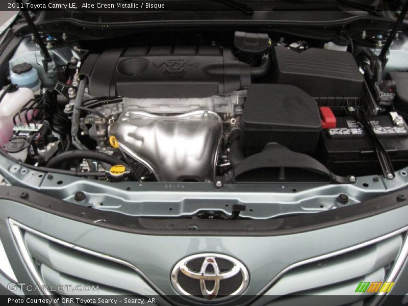 Aloe Green Metallic / Bisque 2011 Toyota Camry LE