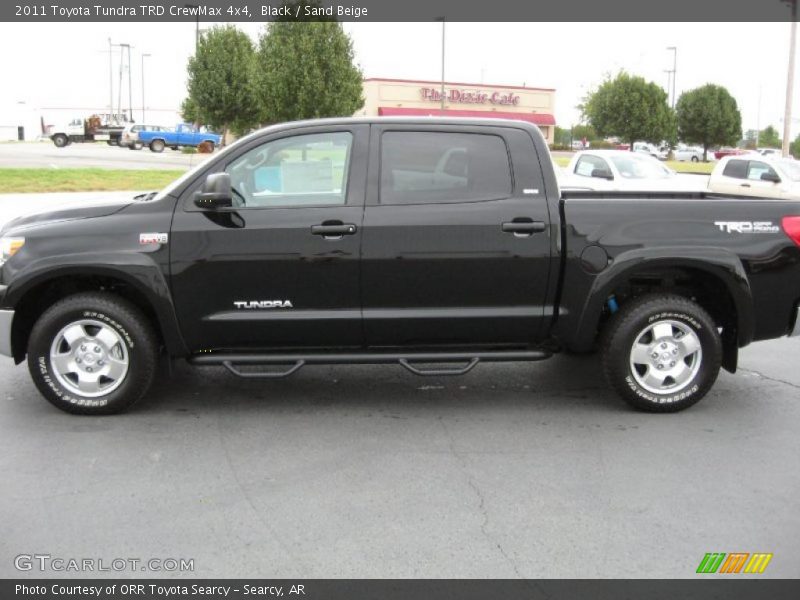 Black / Sand Beige 2011 Toyota Tundra TRD CrewMax 4x4