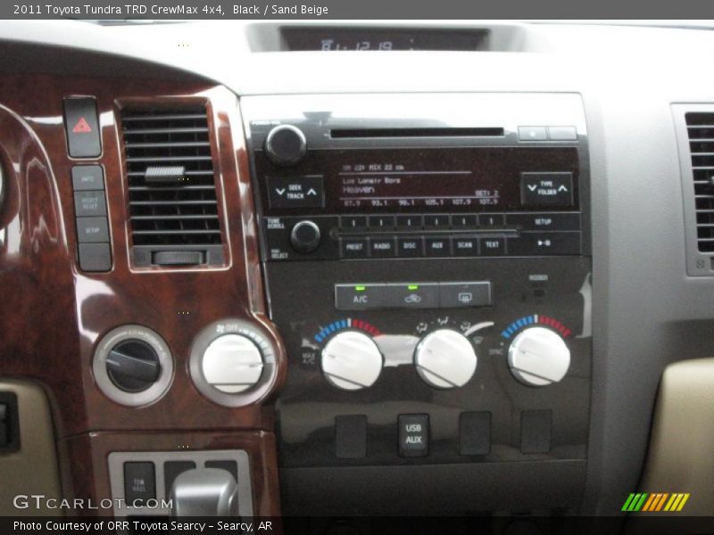 Black / Sand Beige 2011 Toyota Tundra TRD CrewMax 4x4