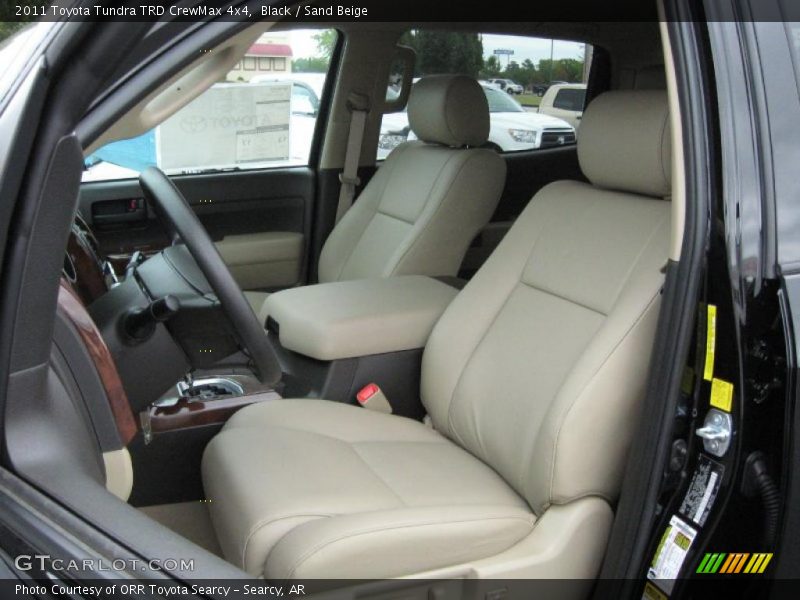 Black / Sand Beige 2011 Toyota Tundra TRD CrewMax 4x4
