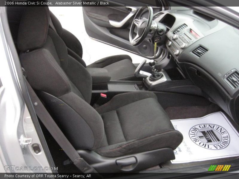 Alabaster Silver Metallic / Black 2006 Honda Civic Si Coupe